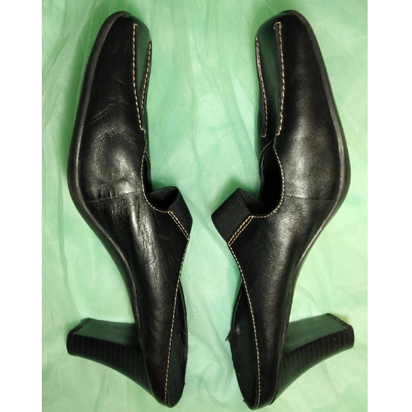 Vintage 2K Slide On Mule Heel Closed Toe - Picture 2 of 16